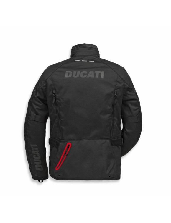 Veste Moto Homme Originale Ducati Tour C5 Noir/Rouge 98109235 - 4