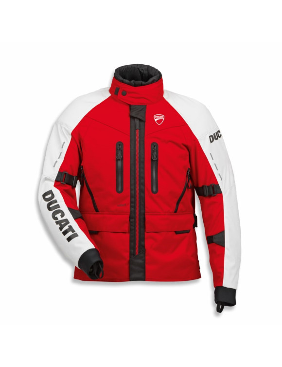 Veste Moto Homme Originale Ducati Tour C5 Rouge/Blanc 98109234 - 1