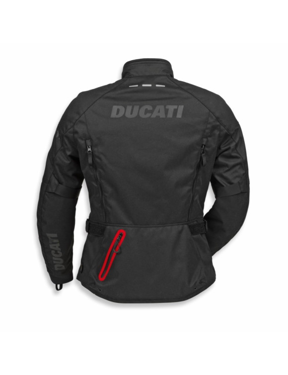 Veste Moto Femme Originale Ducati Tour C5 Noir/Rouge 98109236 - 4