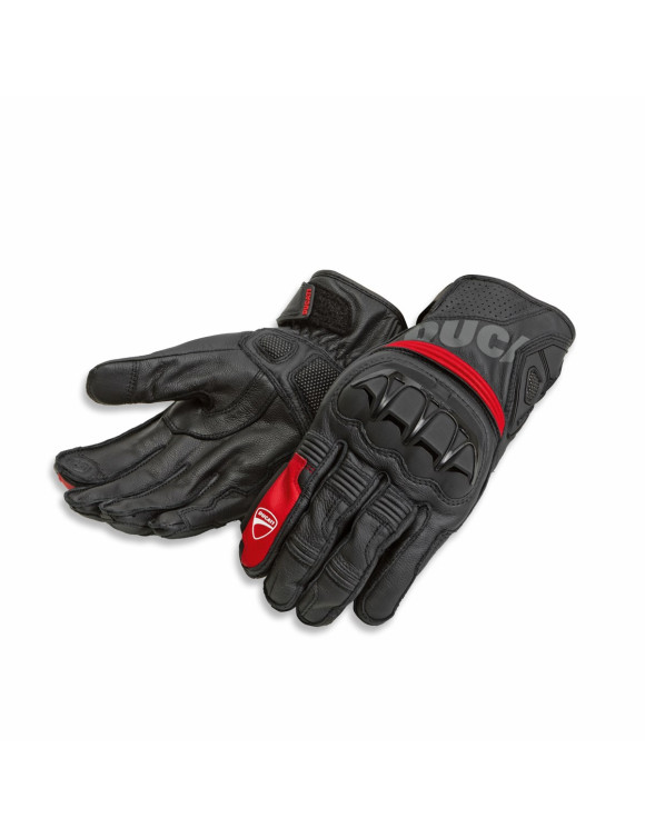Guantes de Moto para Hombre Originales Ducati Sport C5 Negro 98109247 - 1
