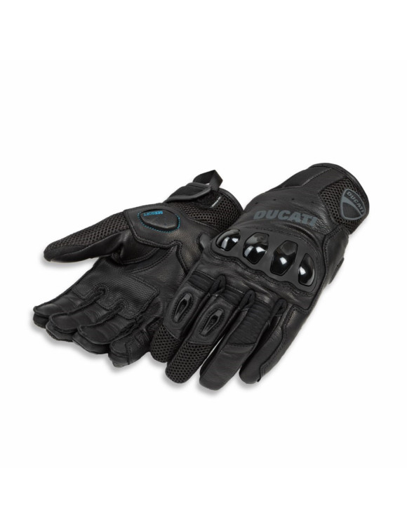 Ducati City C4 Black Original Men's Motorcycle Gloves 98109254 - 1