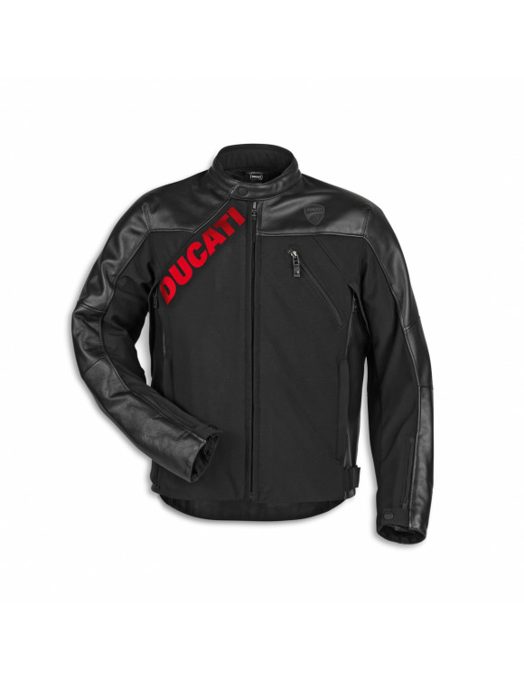 Chaqueta de Moto para Hombre Original Ducati Logo C1 2.0 Negro 9810931 - 1