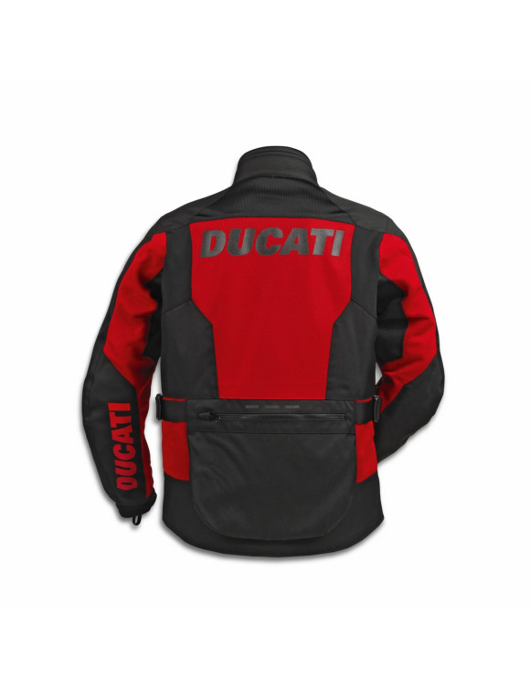 Veste Moto Homme Originale Ducati Tour Summer C1 2.0 Noir/Rouge 98109571 - 3 Veste Moto Homme Originale Ducati Tour Summer C1 2.0 Noir/Rouge 98109571 - 3