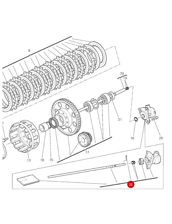 Hydraulic Clutch Slave Cylinder 69925111A for Ducati 1098 / 1198 / Multistrada 1000 / Monster 1100 / Hyper 1100 Evo - 2