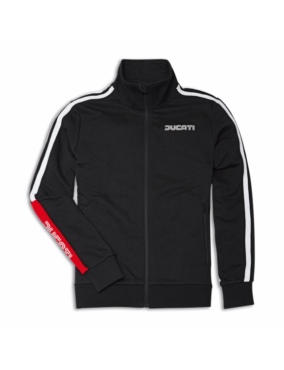 Felpa da Uomo Originale Ducati Heritage Black 98771092 - 1