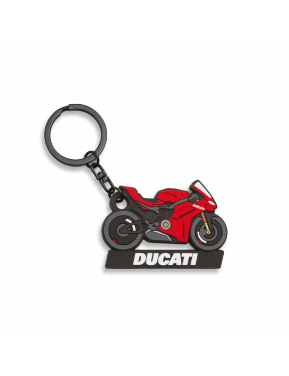 Llavero Original Ducati Panigale 7G Rojo/Negro 987713753 - 1