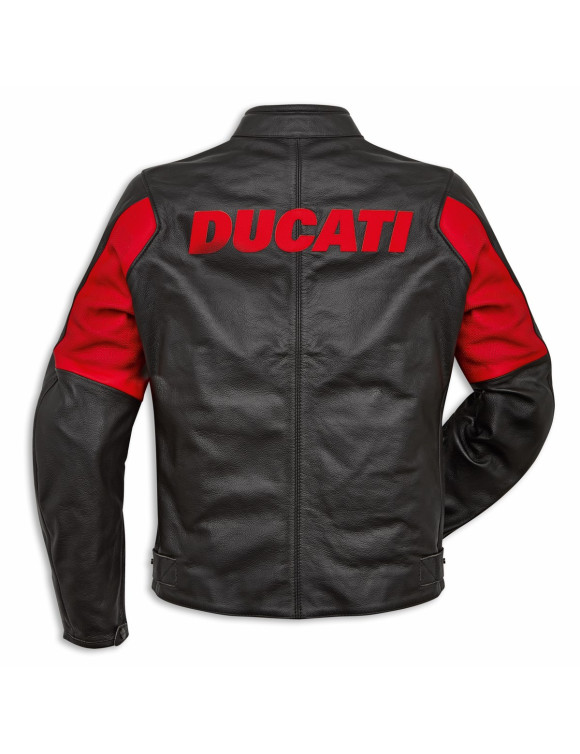 Veste Moto Homme Perforée Originale Ducati Company C4 2.0 Noir/Rouge 9810942 - 2 Veste Moto Homme Perforée Originale Ducati Company C4 2.0 Noir/Rouge 9810942 - 2