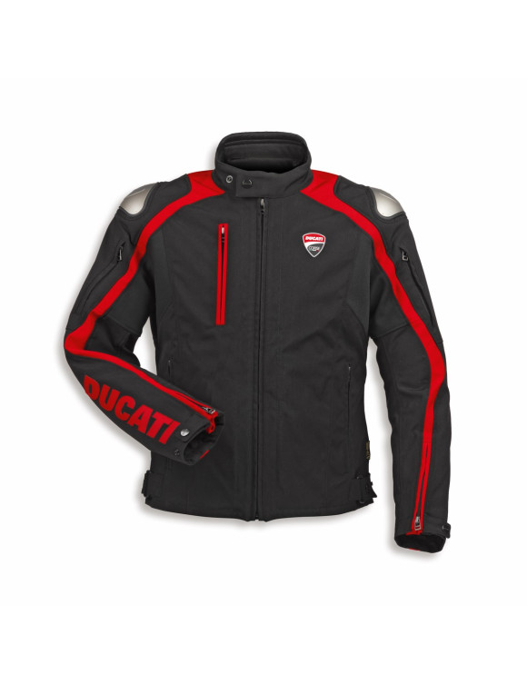 Blouson Moto Homme Original Ducati Corse Tex C6 2.0 Noir/Rouge - 1