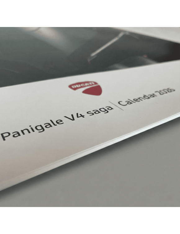 Calendario 2026 Ducati Panigale V4 Saga - 3 Calendario 2026 Ducati Panigale V4 Saga - 3