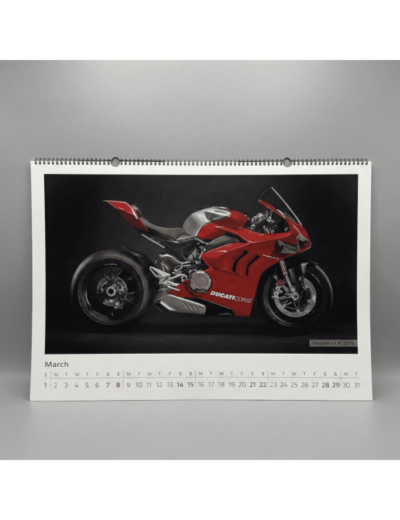 Ducati Panigale V4 Saga Kalender 2026 - 2 Ducati Panigale V4 Saga Kalender 2026 - 2