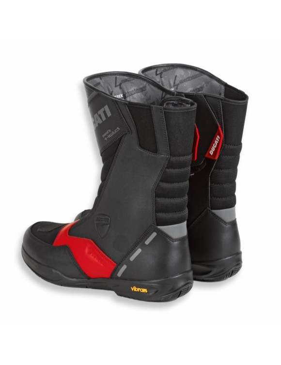 Stivali Touring Originale Ducati Strada C4 Black/Red - 2 Stivali Touring Originale Ducati Strada C4 Black/Red - 2