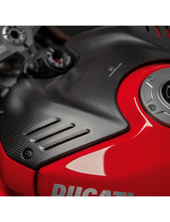 Cubierta de depósito de fibra de carbono – Ducati Panigale V4 - 96981051A - 3 Cubierta de depósito de fibra de carbono – Ducati Panigale V4 - 96981051A - 3