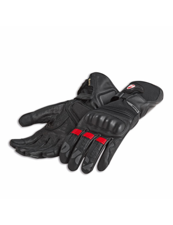 Ducati Strada C5 2.0 Original Men's Motorcycle Gloves - Black/Red - 1