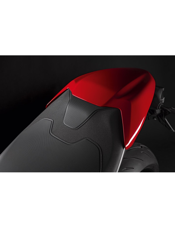 Tapa de asiento pasajero Ducati - Rojo - Monster MY26 | 97181631AA - 2 Tapa de asiento pasajero Ducati - Rojo - Monster MY26 | 97181631AA - 2