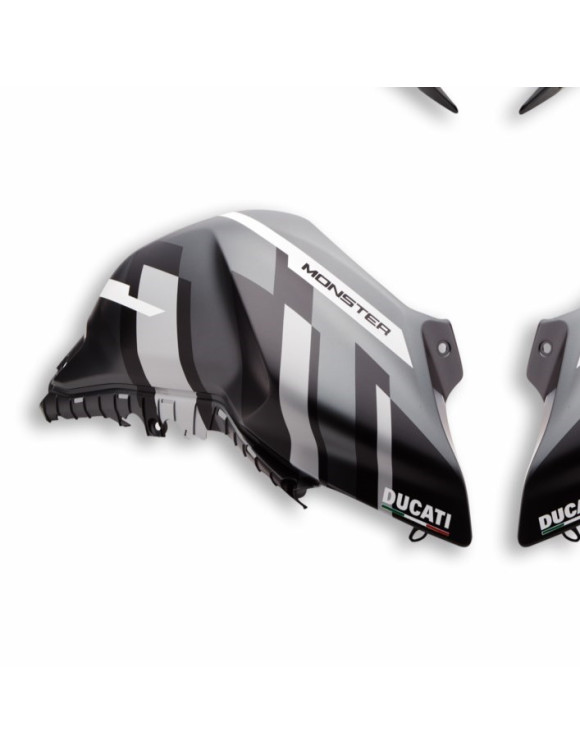 Kit carenados personalizados GP - Ducati Monster - Gris | 97181011AC - 2