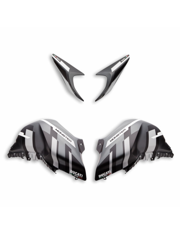Kit carenados personalizados GP - Ducati Monster - Gris | 97181011AC - 1