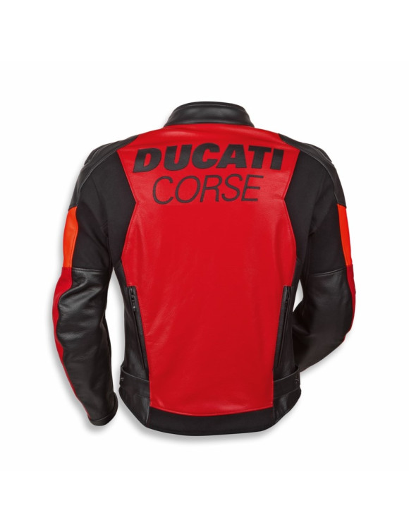 Ducati Speed EVO C3 Men's Racing Motorcycle Jacket - Black/Red