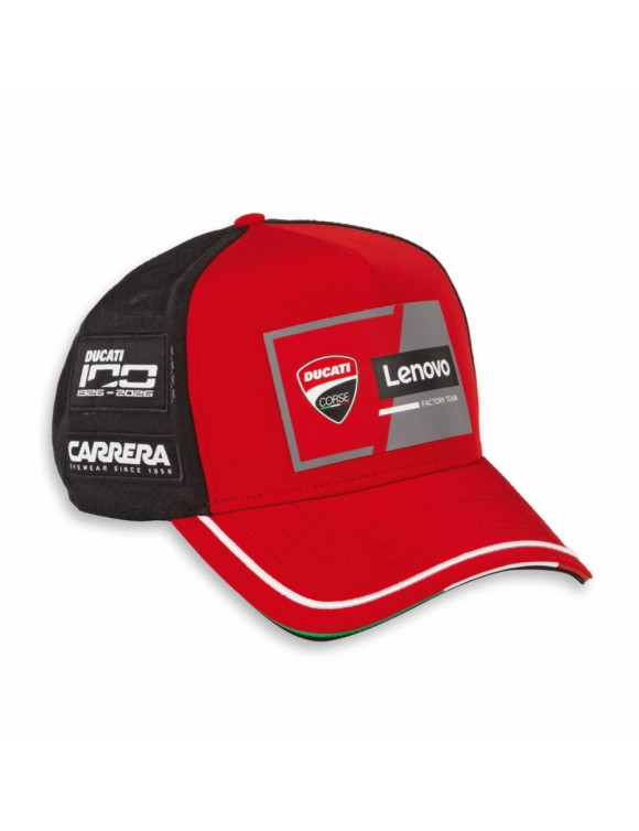 Ducati GP Team Replica '26 Unisex Cap - Black/Red - 1 Ducati GP Team Replica '26 Unisex Cap - Black/Red - 1