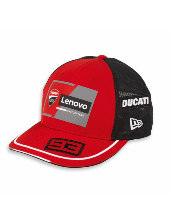 Ducati GP Team Replica '26 MM93 Unisex-Cap - Schwarz/Rot - 1