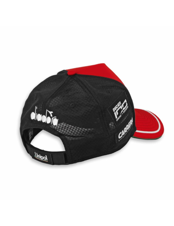 Casquette Mixte Ducati GP Team Replica '26 MM93 - Noir/Rouge - 2