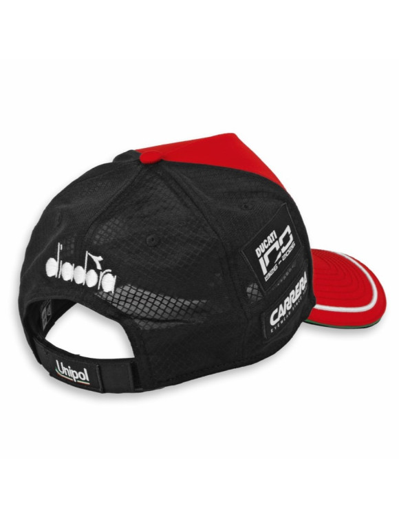 Casquette Mixte Ducati GP Team Replica '26 MM93 - Noir/Rouge - 2