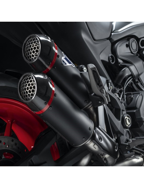 Silenziatori Racing Termignoni in Carbonio 96481845AA – Ducati Monster - 2