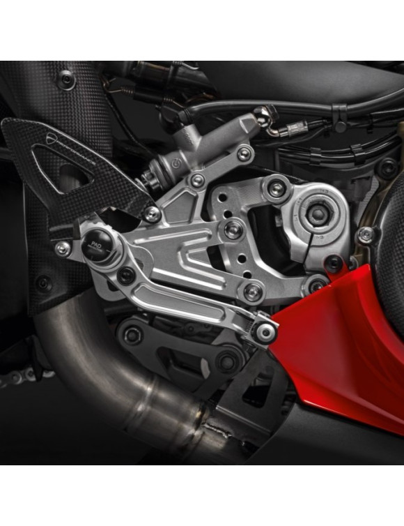 Pedane Pilota Regolabili "Pista" Performance 96281082AA - MY25-26 Ducati Panigale V4 - 4