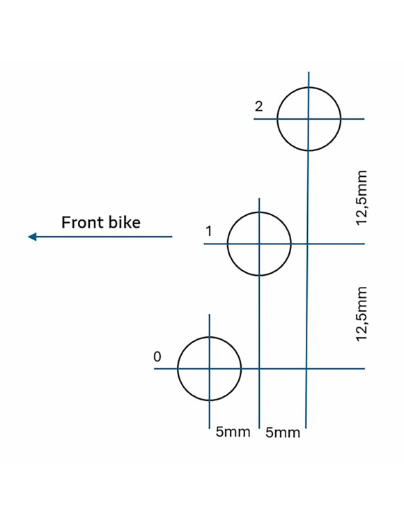 Pedane Pilota Regolabili "Pista" Performance 96281082AA - MY25-26 Ducati Panigale V4 - 2