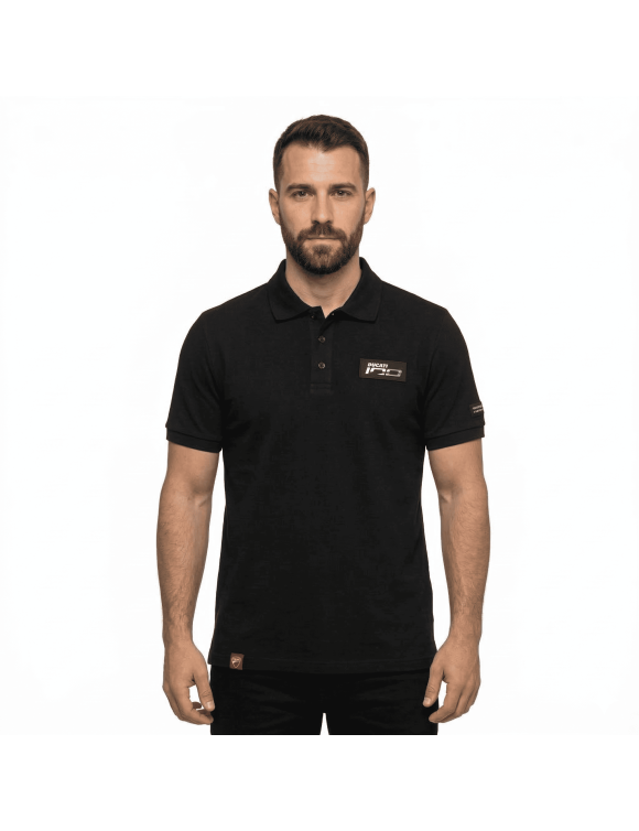 Polo para Hombre Ducati One Hundred - Negro - 3