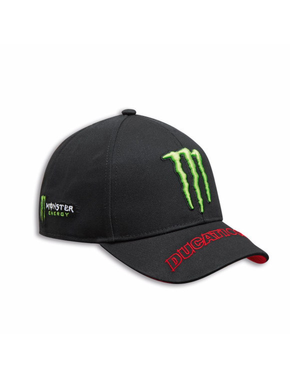 Gorra Unisex Ducati DC Monster Energy - Negro - 1 Gorra Unisex Ducati DC Monster Energy - Negro - 1