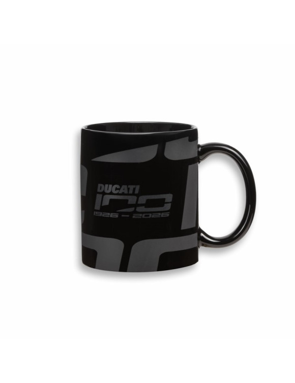 Ducati One Hundred Ceramic Mug - Black - 1