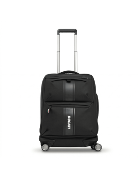 Ducati Piquadro CTX Black Unisex Trolley Suitcase