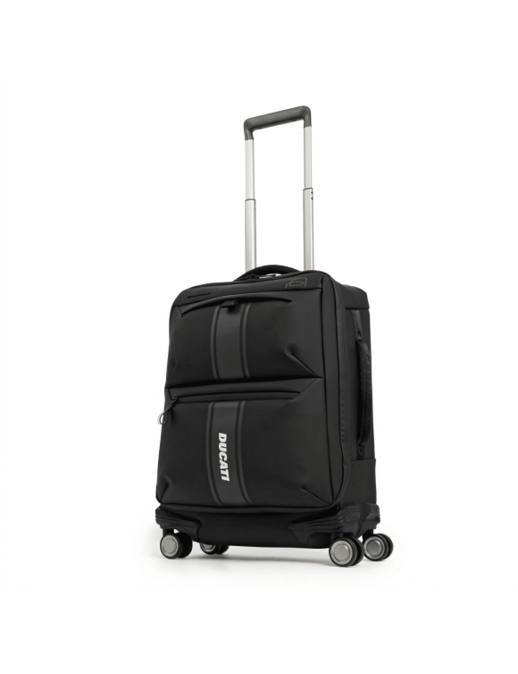 Ducati Piquadro CTX Black Unisex Trolley Suitcase