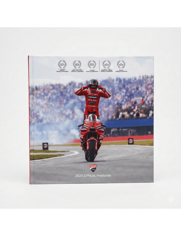 Libro Ufficiale Yearbook Ducati Corse 2025 - 3 Libro Ufficiale Yearbook Ducati Corse 2025 - 3