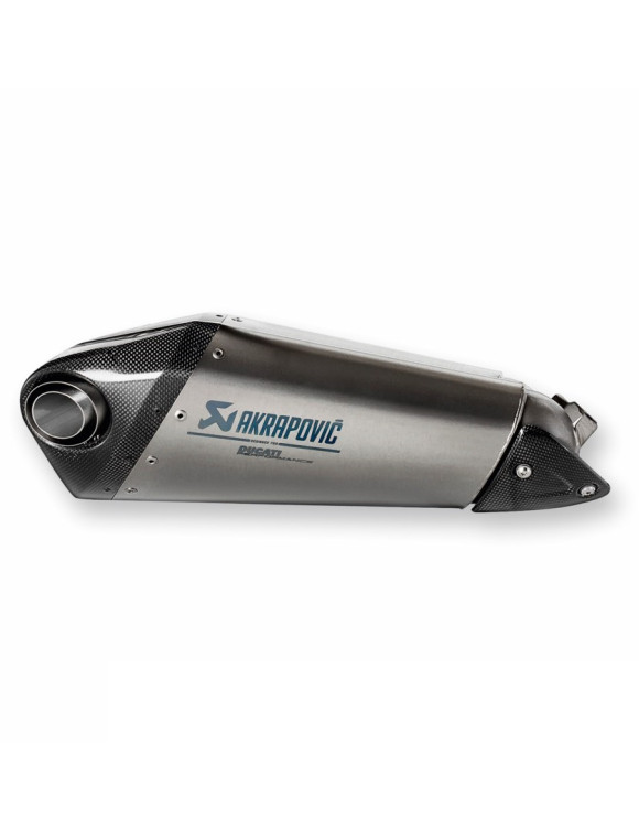 Oem Ducati Panigale V2 / Streetfighter V2 Akrapovič Titanium Racing Silencers 96481732aa - 1