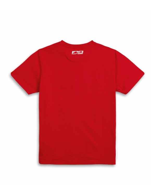 Ducati One Hundred Centenario Herren T-Shirt - Rot - 2 Ducati One Hundred Centenario Herren T-Shirt - Rot - 2