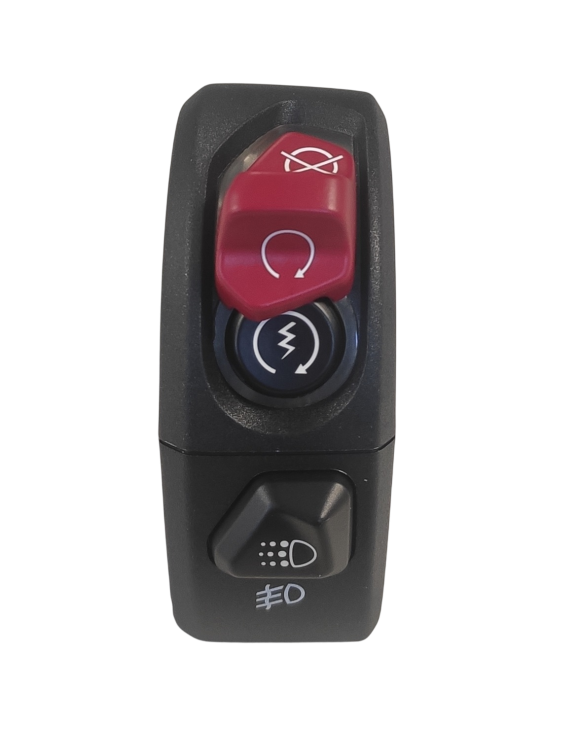 Oem Ducati Multistrada V4 Right-Hand Light Switch Assembly 65010341F - 3
