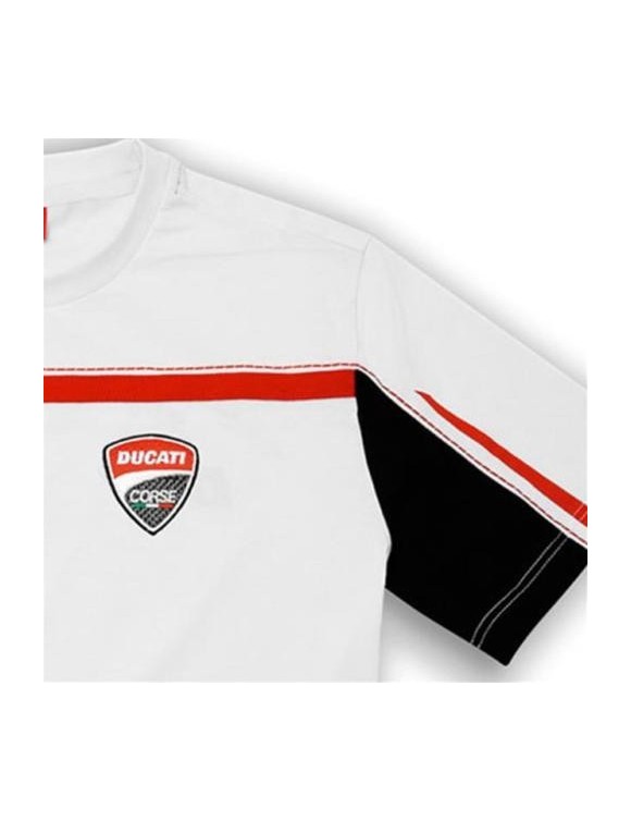 T-Shirt by Ducati Corse '14 White Cotton 98768484