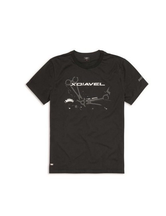 "Dream fer" Ducati T-Shirt en coton xdiavel Imprimer 98769466